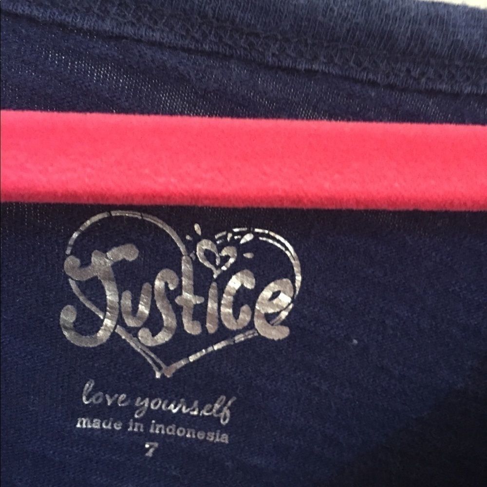 Justice Shirt 💕 3/$10 - Picture 4 of 5